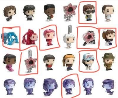 Фигурки ОСД из киндер Джой