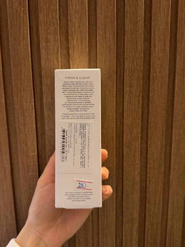 Тоник Medik8 Press & Clear Exfoliating 2% BHA 3