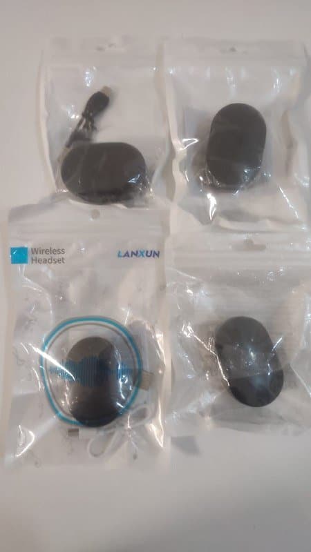 Беспроводные наушники TWS, кейс, USB шнур