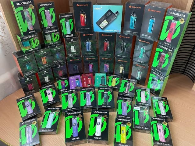 AEGIS HERO 5 и вейп девайсы XROS5, Pasito2, B60