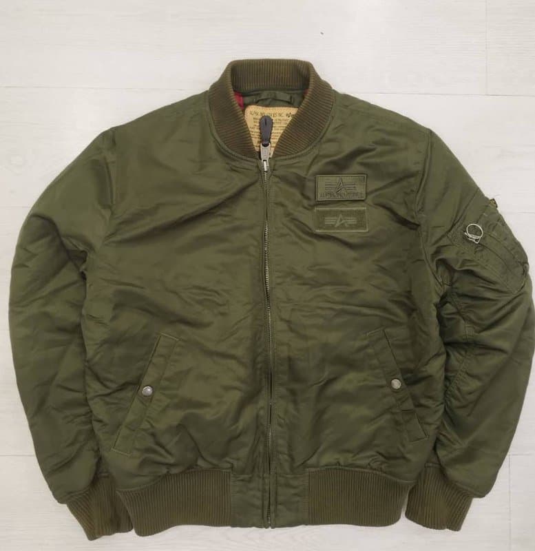 Зеленый бомбер Alpha Industries, размер L 1