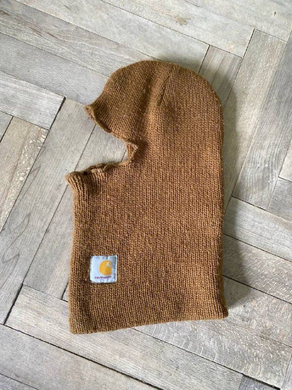 Шапка обезьянка, балаклава с французской винтажки, балаклава Carhartt 4