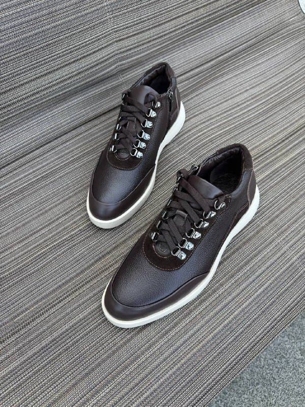 Кожаные мужские ботинки размер 40