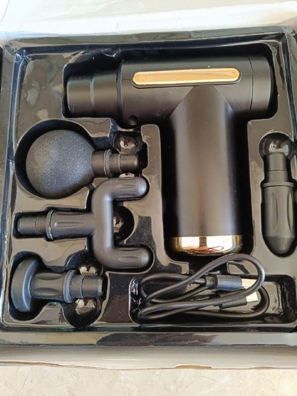 Вибро массажёр с 4 насадками