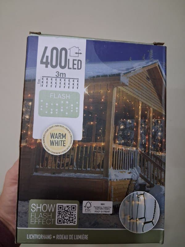 Гирлянда JYSK LED Curtain Flash 3x1m