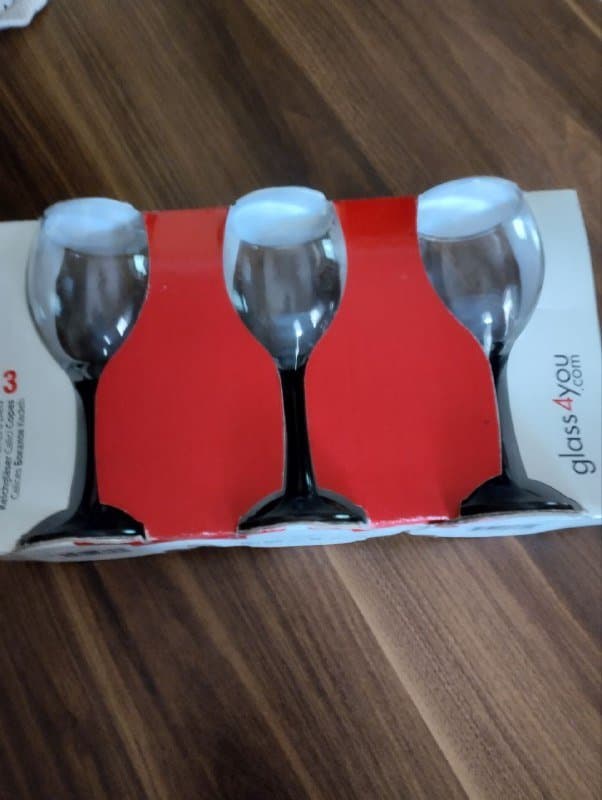 Бокалы для шампанского 3 штуки