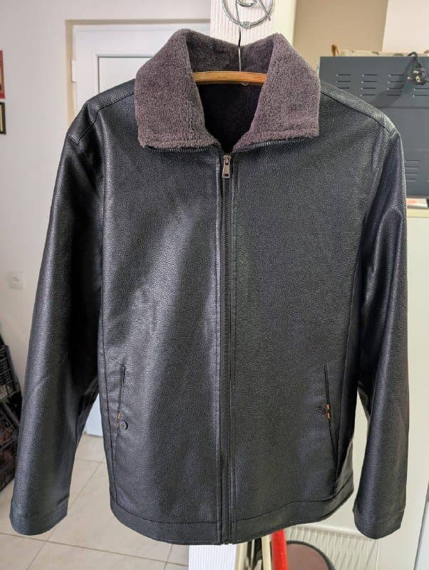Кожаная куртка искусственная кожа XL 2