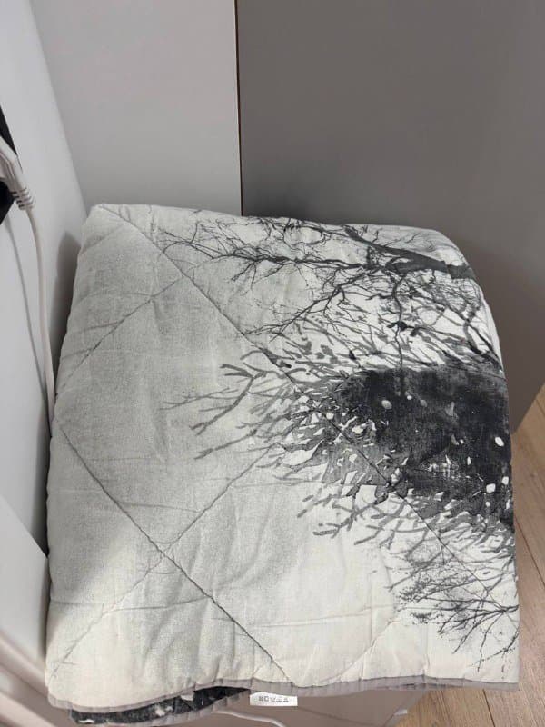 Хлопковое тёплое одеяло 195х215 см 2