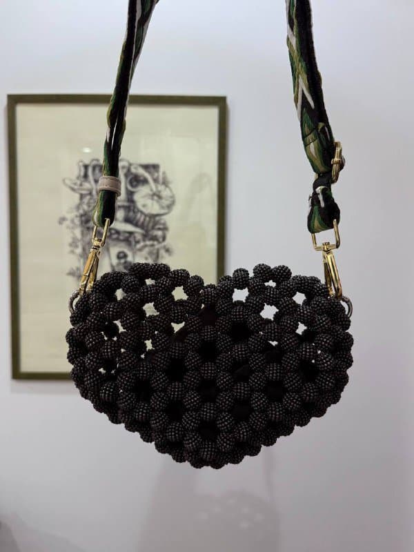 Голубая сумка, черная сумка, салатовая сумка 2