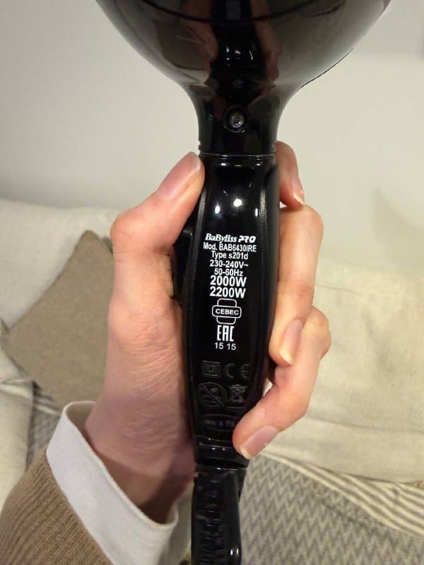 Мощный профессиональный Фен babyliss pro 3