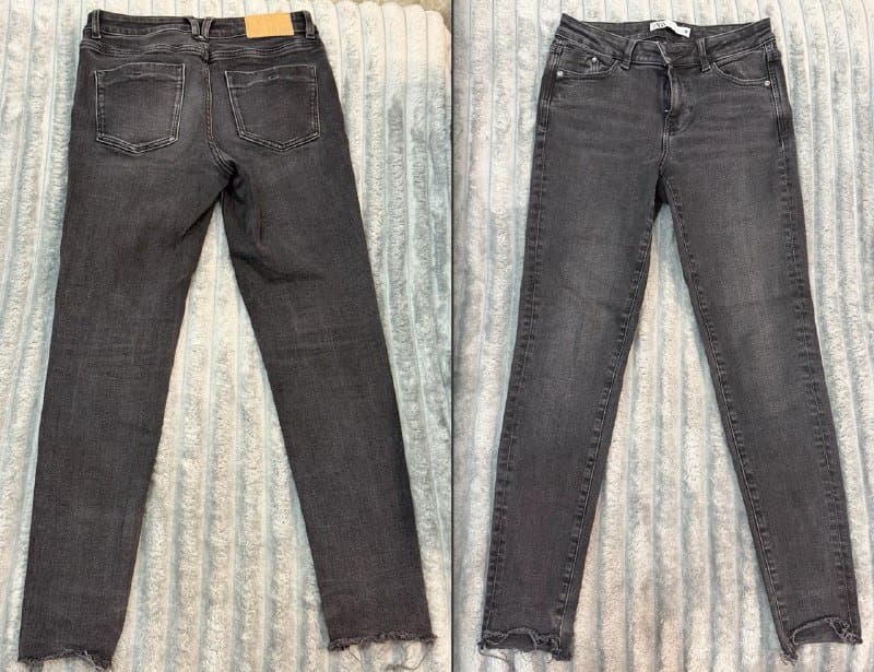 Теплое платье Only, черные джинсы Zara 2