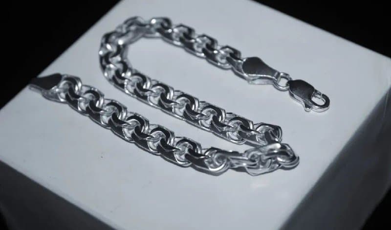 Серебряные мужские браслеты 2