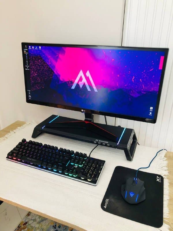 Подставка для монитора 2E Gaming CPG-007 с RGB подсветкой