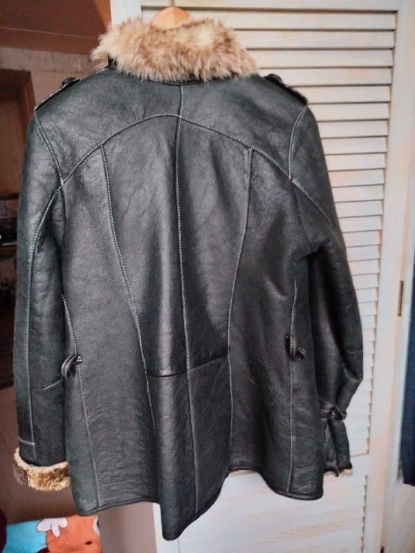 винтажная дубленка 3