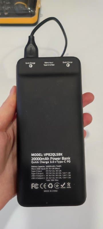 Power bank Vinga 20000mAh 3