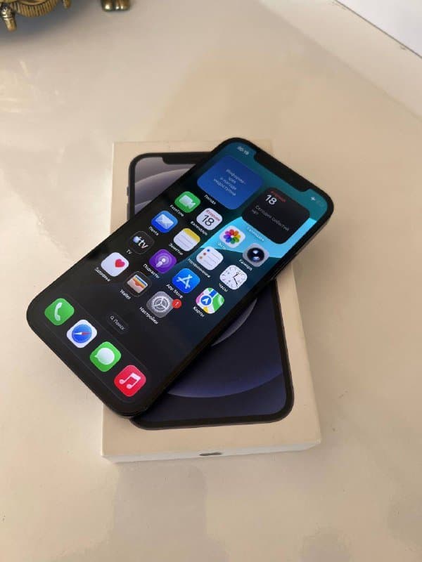 iPhone 12, чехол, коробка 1