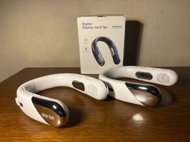 Портативный вентилятор на шею