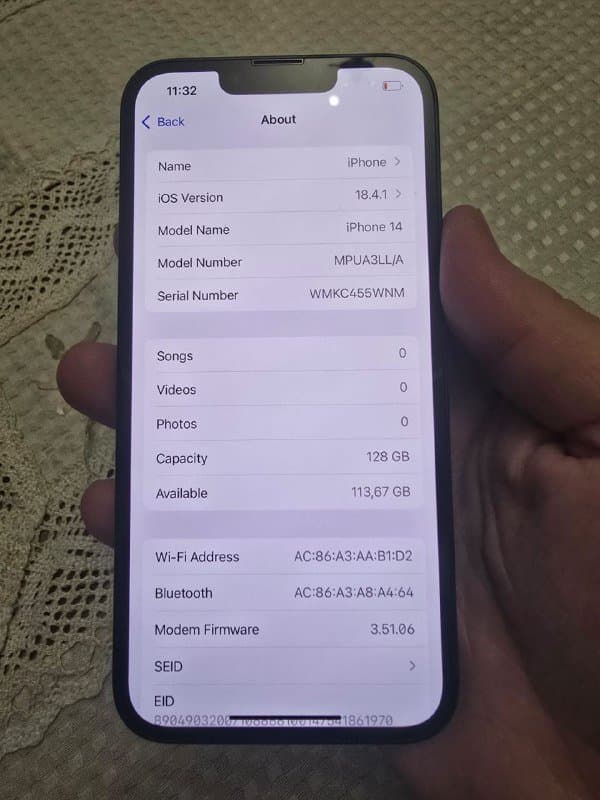 iPhone 14 128 ГБ 9