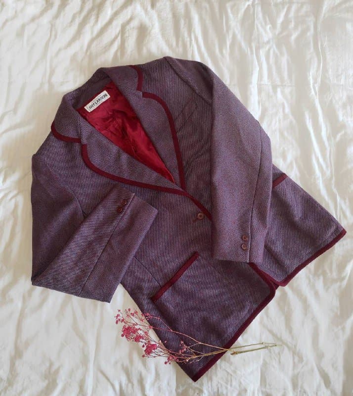 Кастомные штанишки размер М, Пиджак из шерсти Франция размер М 3