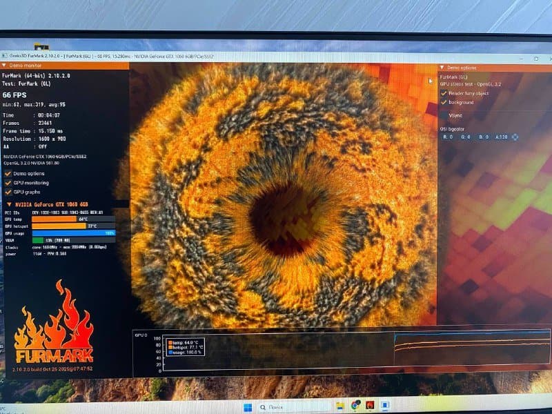 Видеокарта GTX 1060 6GB 3