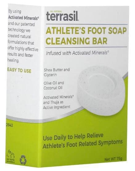 Противогрибковое мыло для ног Terrasil Athlete’s Foot