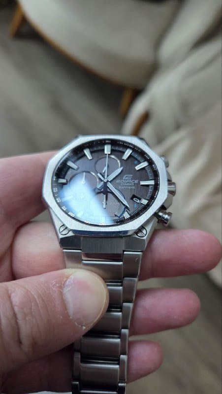 Часы Casio Edifice, кожаные туфли, очки Ray-Ban 2