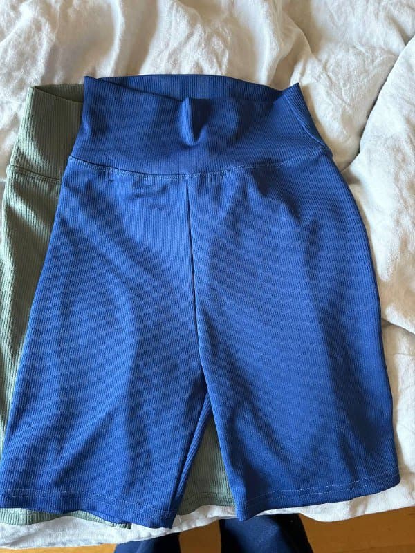 Велосипедки XS/S зеленые и синие 2