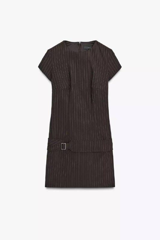 Платье мини Zara XS с микрошортами