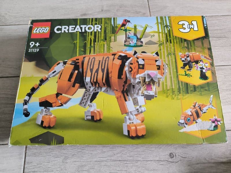 lego creator Гипогрифф, тигр, космонавт, спорт центр 3