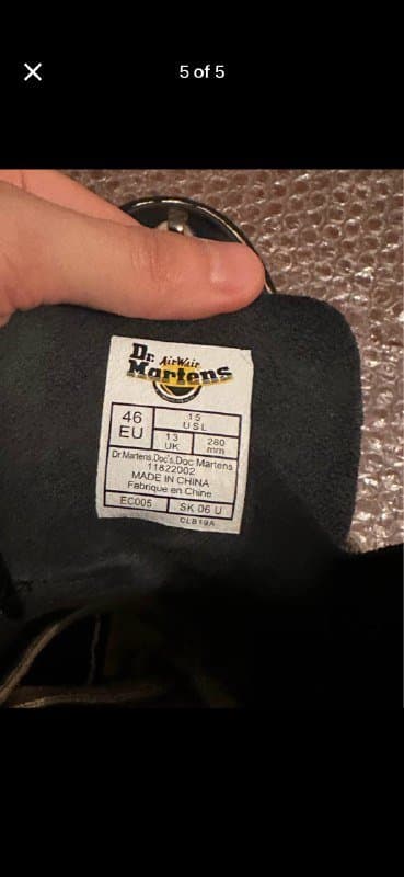 ботинки Dr. Martens размер 45-46 5