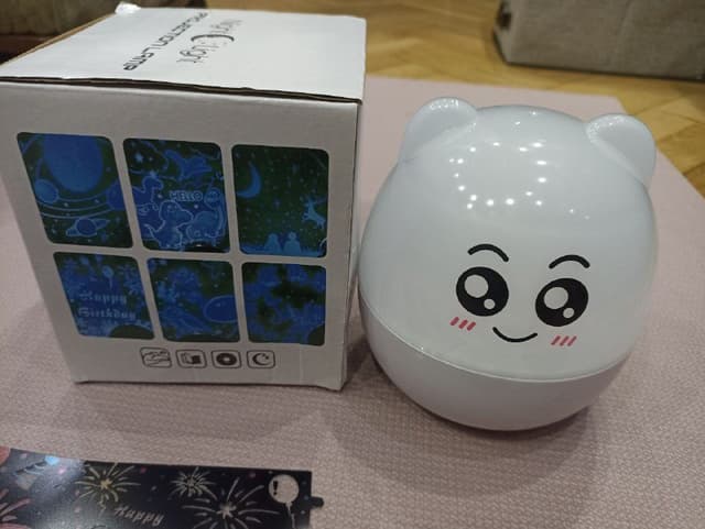 Ночник-проектор с 6 слайдами