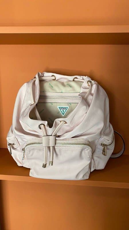 Рюкзак-сумка Guess нежно-розовый 4