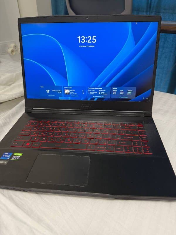 Ноутбук MSI GF63 Thin 11UC-218XRU игровой 1