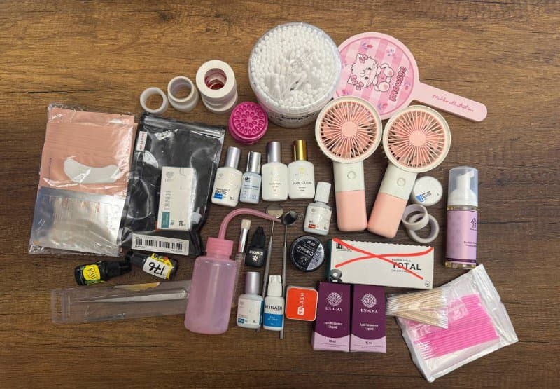 Набор для наращивания ресниц 1