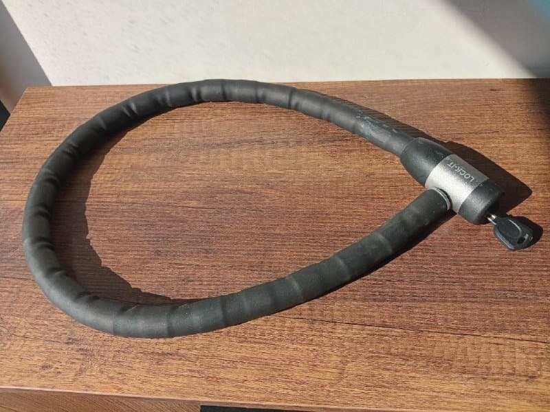 Большой толстый замок для велосипедов и самокатов 2