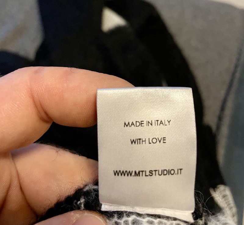 Теплый вязанный свитер MTL Studio размер S 3