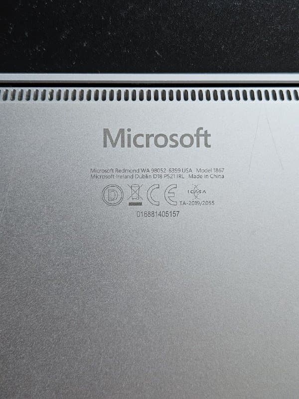 Microsoft Surface Laptop 3 i7 4