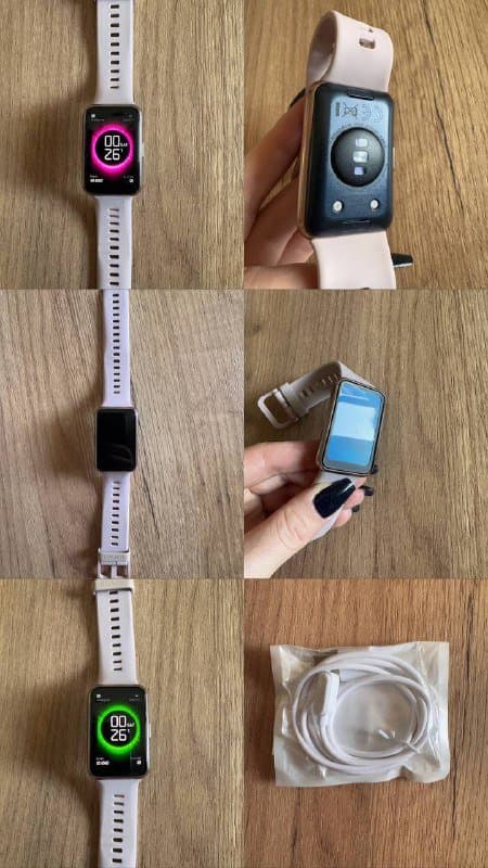 Смарт-часы Huawei Watch Fit TIA-B09, Лабреты 1.0*10*4mm, Фен BaByliss D373E 1