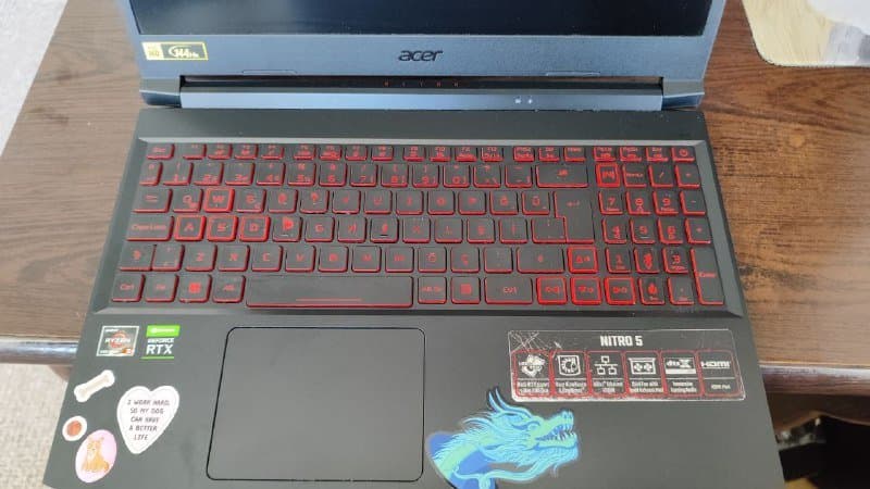 Ноутбук Acer Nitro 15,6 Ryzen 5 5600H RTX 3050 8GB 2