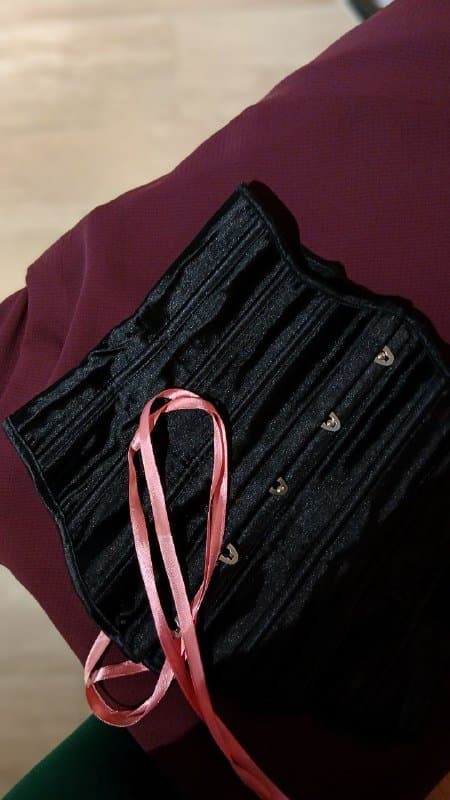 Черный корсет S 1