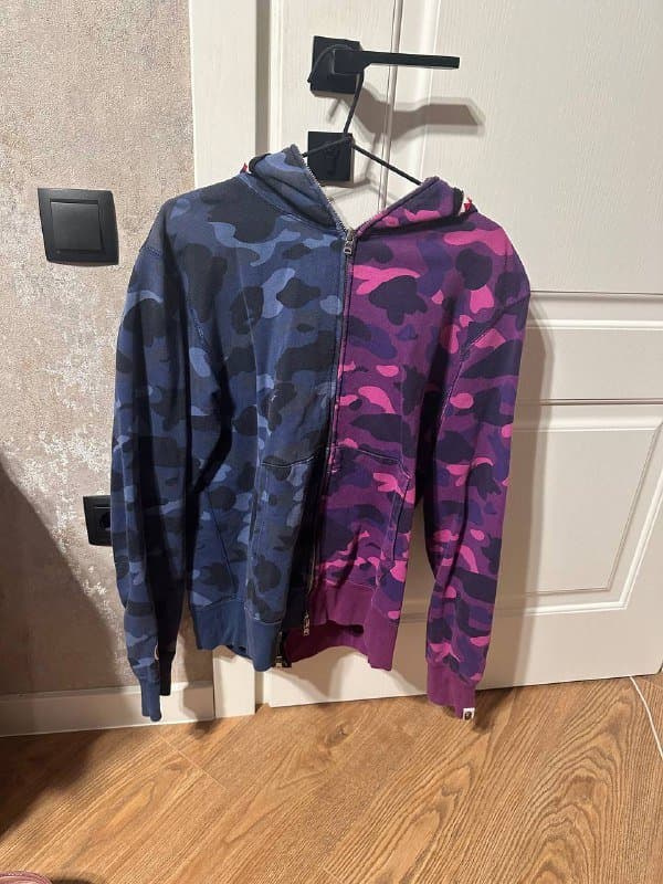 зип худи Bape, размер L