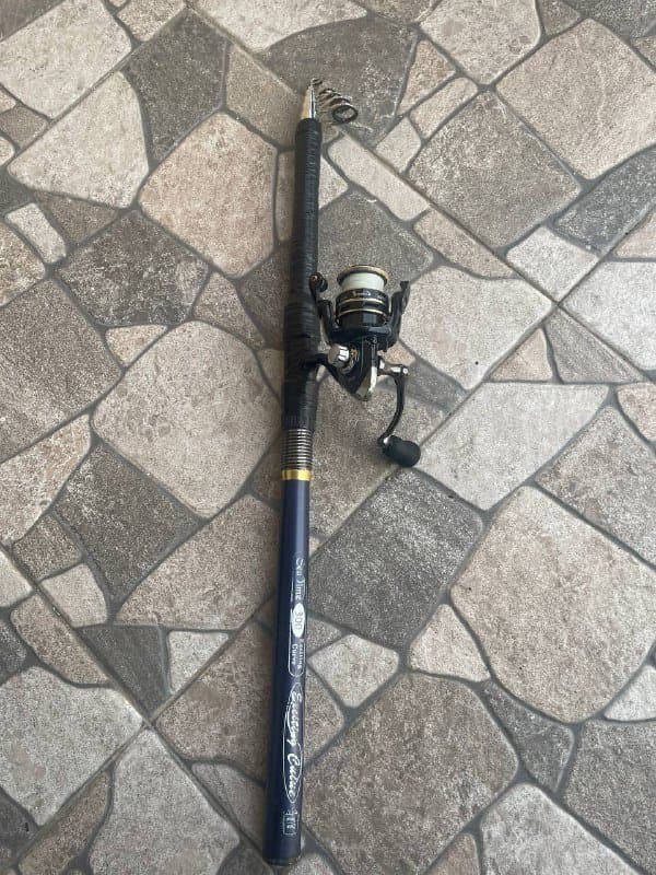 удочка с катушкой