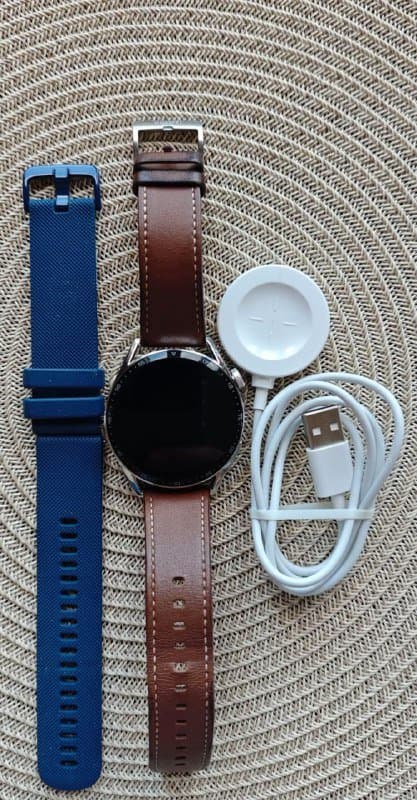 Смарт часы Huawei gt 3 Classic с ремешком