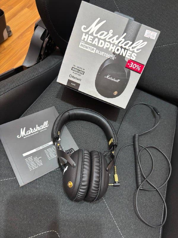 Marshall Monitor Bluetooth наушники