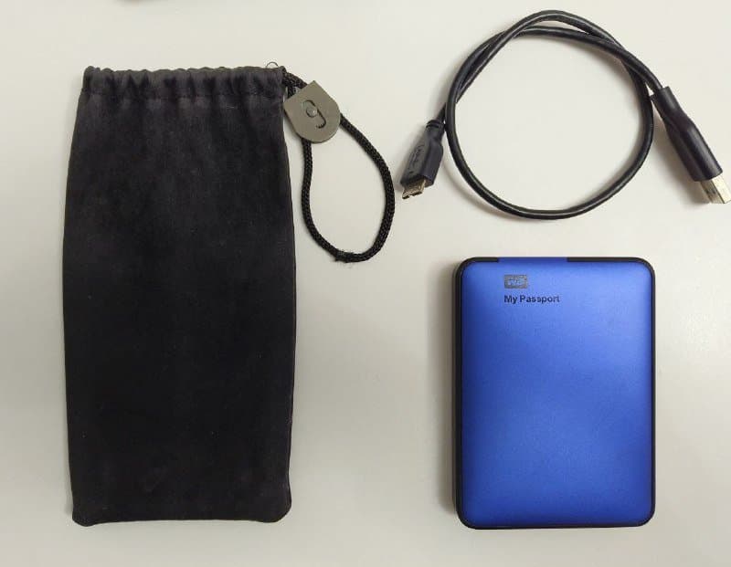 Внешний жёсткий диск WD My Passport 500 ГБ 2