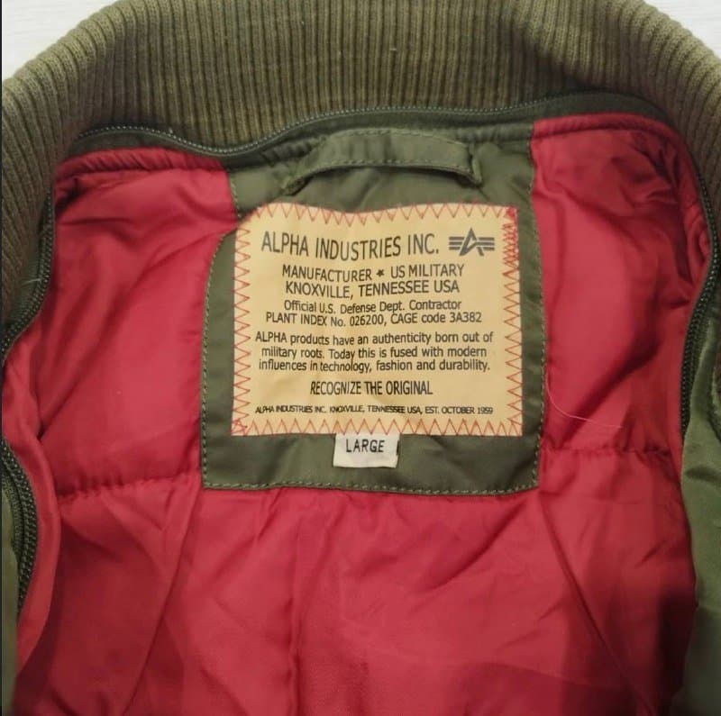 Зеленый бомбер Alpha Industries, размер L 3