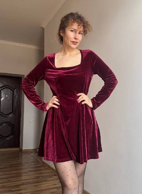 Винтажные платья и сарафан женские M L 2