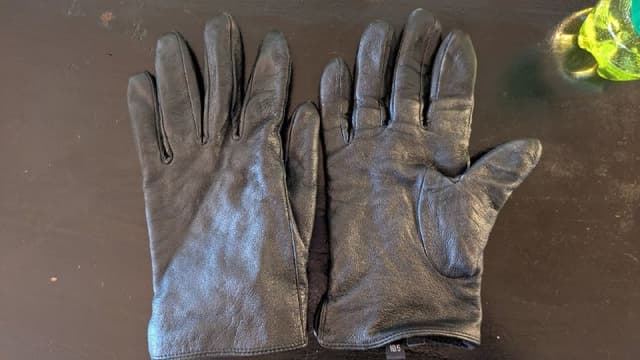 Перчатки кожаные