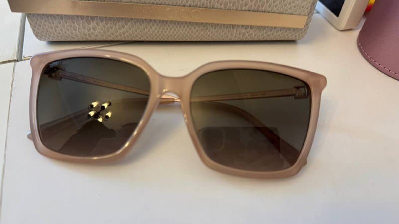 Пальто Pinko, солнцезащитные очки Jimmy Choo 4