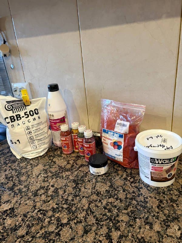 Штуки для гипса, гипс и молды